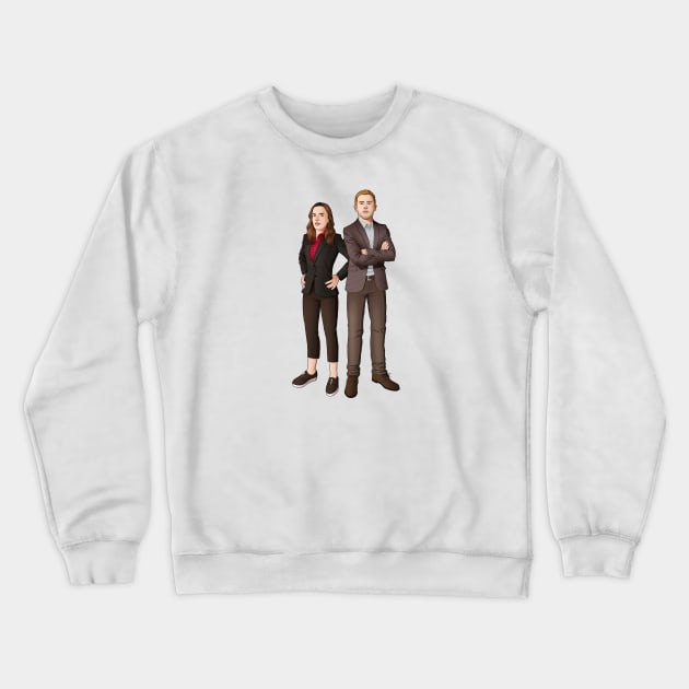 Fitzsimmons - Season 4 Crewneck Sweatshirt by eclecticmuse